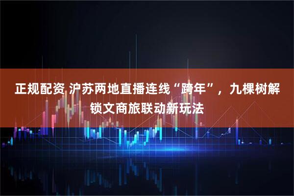 正规配资 沪苏两地直播连线“跨年”，九棵树解锁文商旅联动新玩法